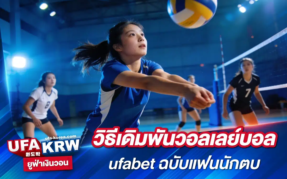 วิธีเดิมพันวอลเลย์บอล ufabet ฉบับแฟนนักตบ
