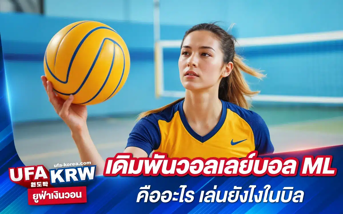 เดิมพันวอลเลย์บอล ML คืออะไร เล่นยังไงในบิลแทงวอลเลย์
